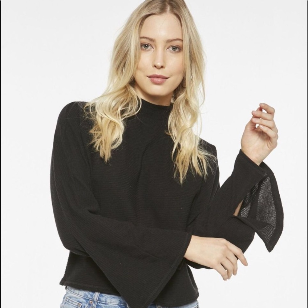 BNWOT Project Social T Reid mock neck sweater